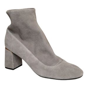 Cole Haan Laree Stretch Gray Sock Boot Size 10B